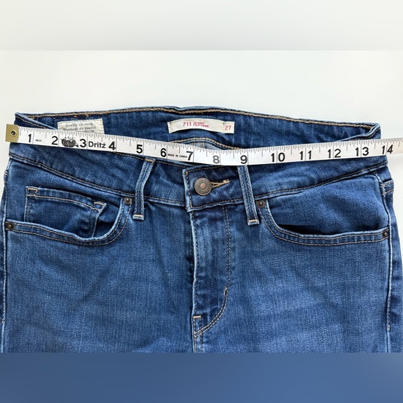 Levi's Blue Skinny Jeans Modern Fit - Picture 3 of 10